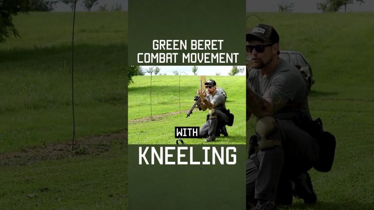 GREEN BERET COMBAT MOVEMENT: KNEELING #tips #specialforces #greenberet #army