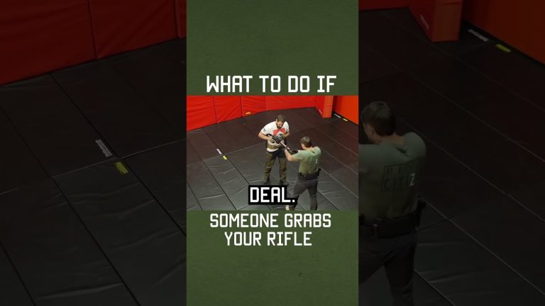 What You Should Do If Someone Grabs Your Rifle #selfdefense  #militaryeverything #tips