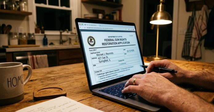 SAF Sued Over Lifetime Gun Bans for Non-Violent Felons. The Justice Department Just Built the Application Portal.