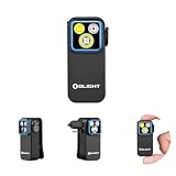 OLIGHT Oclip Pro Rechargeable EDC Clip-on Flashlight, Black