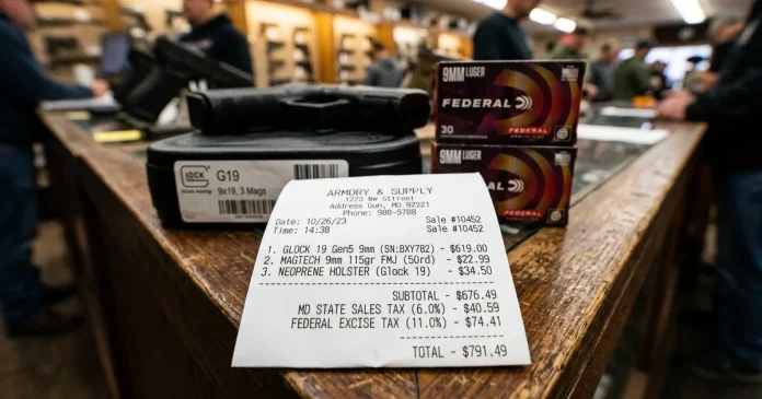 SAF Attorney Kostas Moros Argues California’s 11% Gun ‘Sin Tax’ and Colorado’s 6.5% Levy Fail Bruen in New Law Review Article
