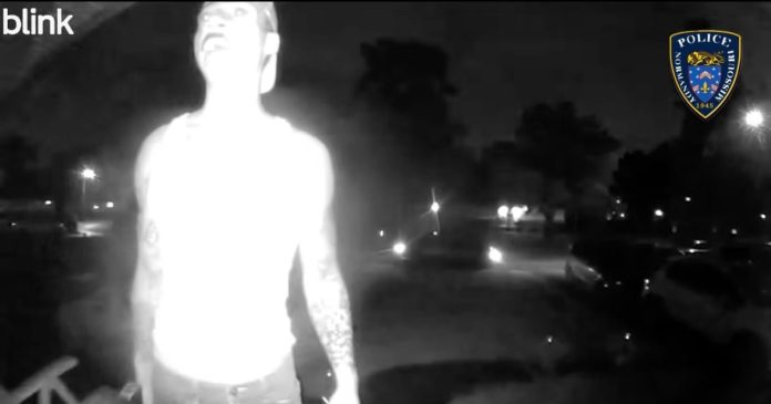 Told to Leave, Then Back at the Door: Normandy Police Say a 42-Year-Old Punched His Way Into an Occupied Home Armed With a Reported “Machine Gun”