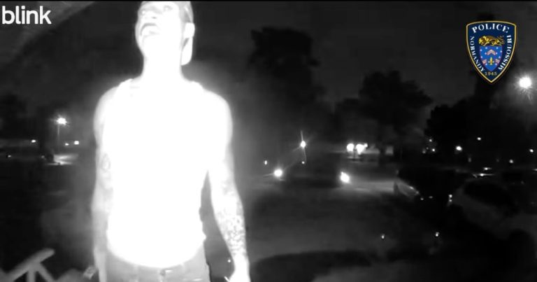 Told to Leave, Then Back at the Door: Normandy Police Say a 42-Year-Old Punched His Way Into an Occupied Home Armed With a Reported “Machine Gun”